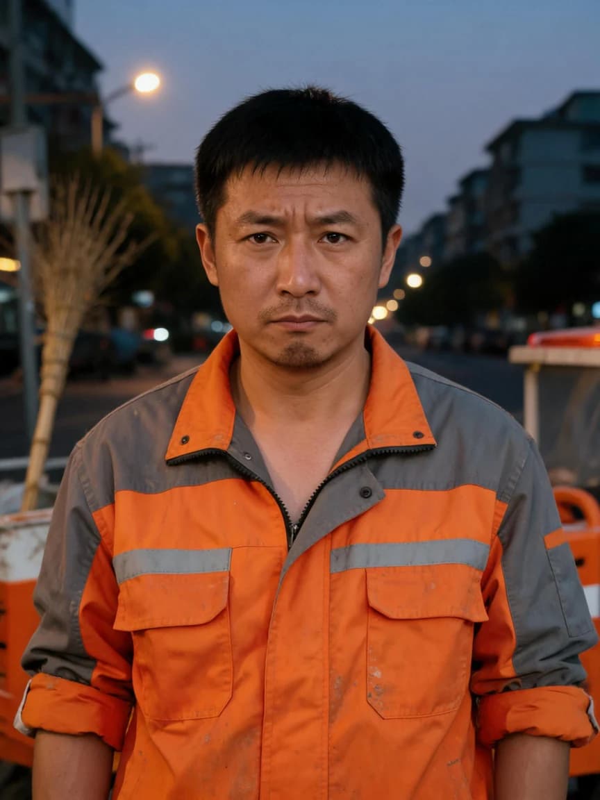 Lao Zhao，neighborhood cleaner · Livestream