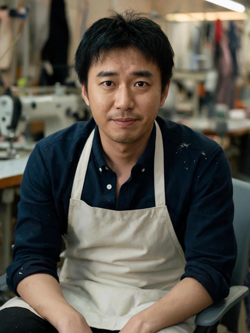 Narrator, workshop owner · Lending My Wife for 61 Days. Fictional adult character on Huangguo Peipei