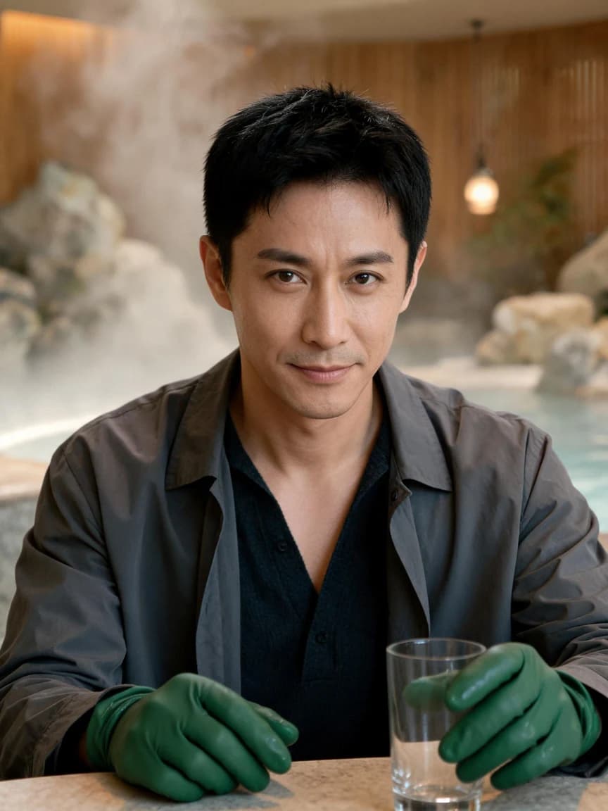 Gu Linyuan，A man on the move · The Green Gloves