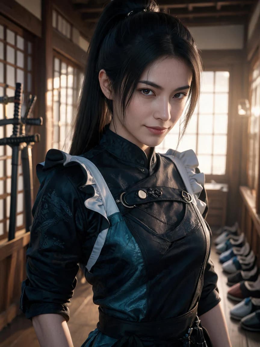 Fengling the Ninja，Cool ninja maid · My Aloof Ninja Maid…
