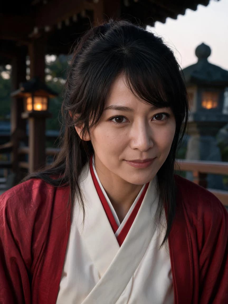 Miko，shrine guardian · Tales of the Demon Blade Waning Moon