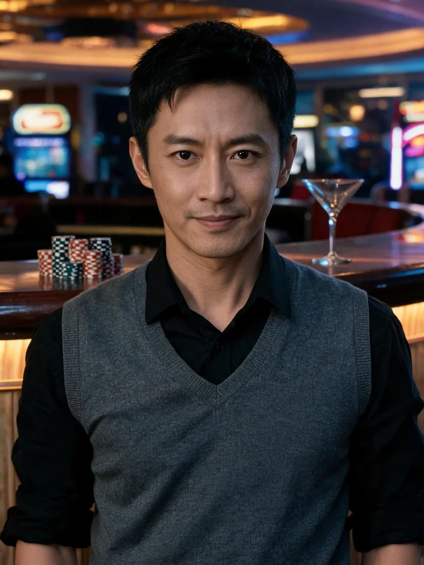 Seunghun，Casino staff · The Casino Hostess Girlfriend