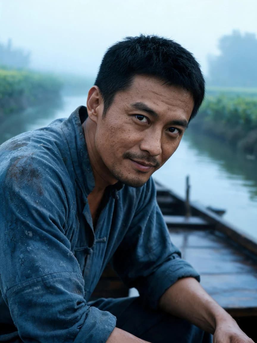 Boatman，Ming River ferryman · Swordsman's Journey Beneath the Lotus: Strikingly Powerful Yet Groveling Before an Enchantress