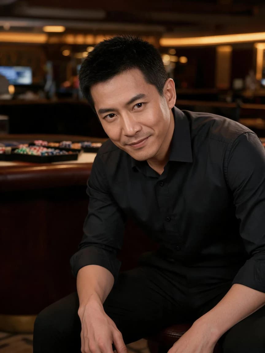 Park Tae-sik，Casino staff · The Casino Hostess Girlfriend