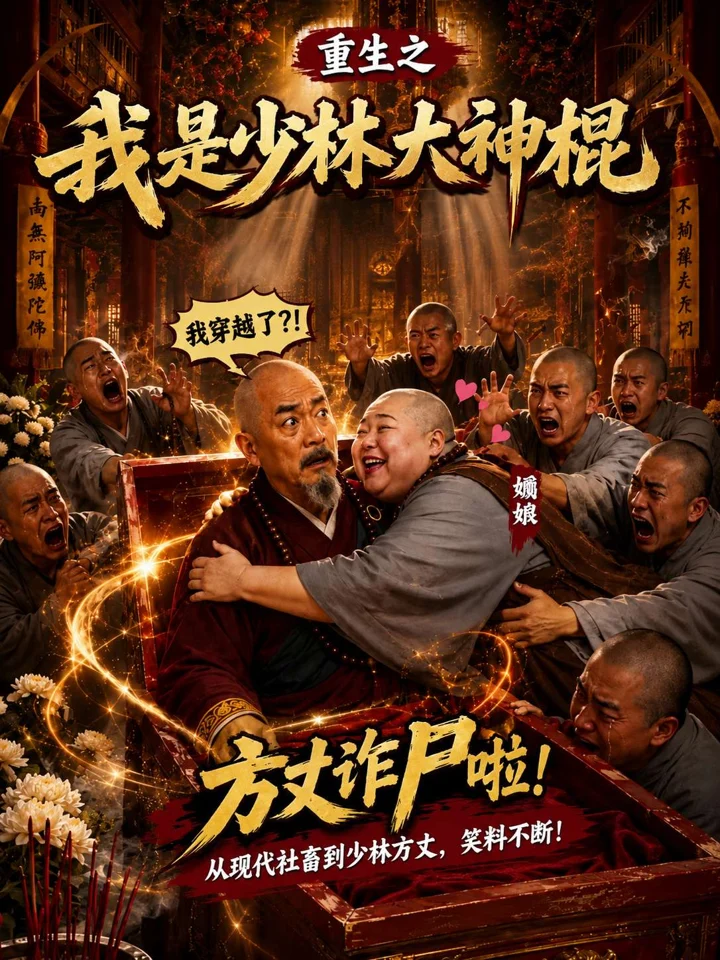 重生之我是少林大神棍封面