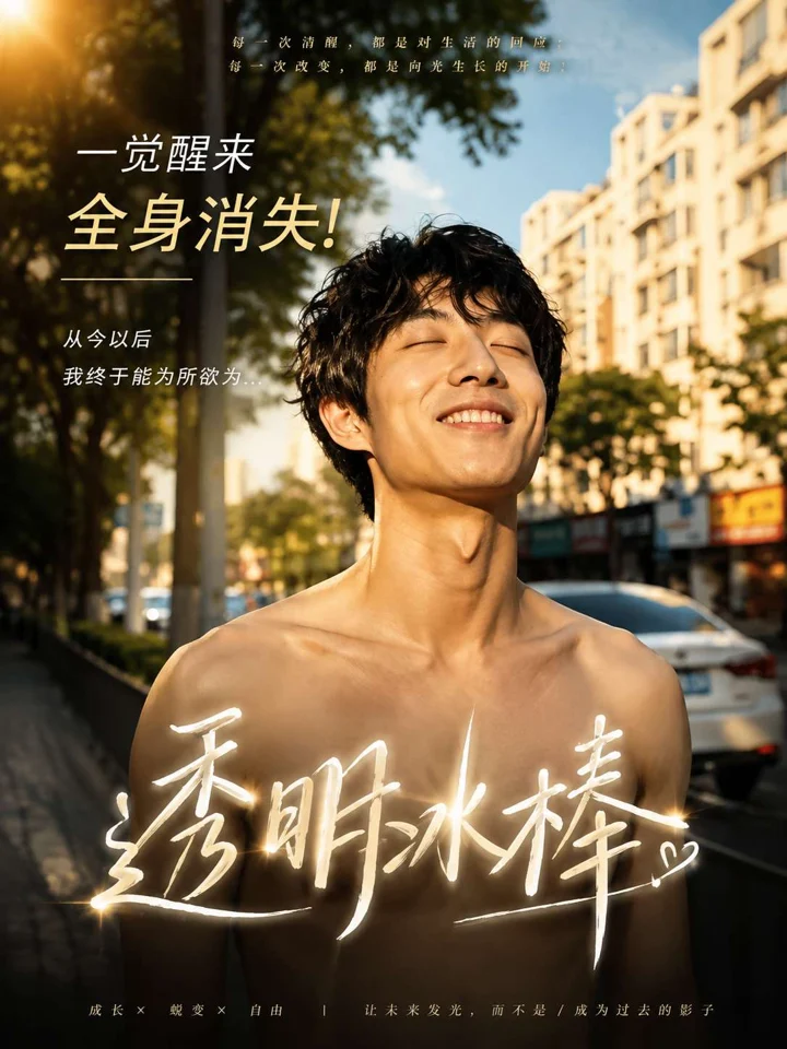 透明冰棒封面