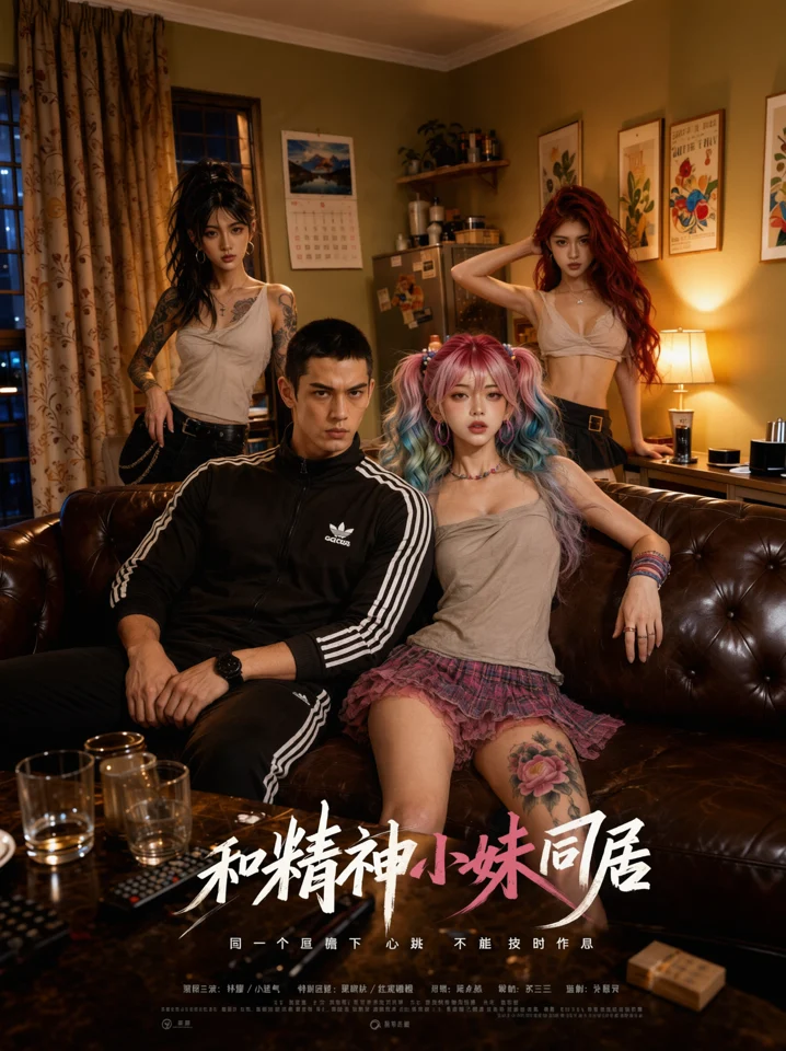 和精神小妹同居封面